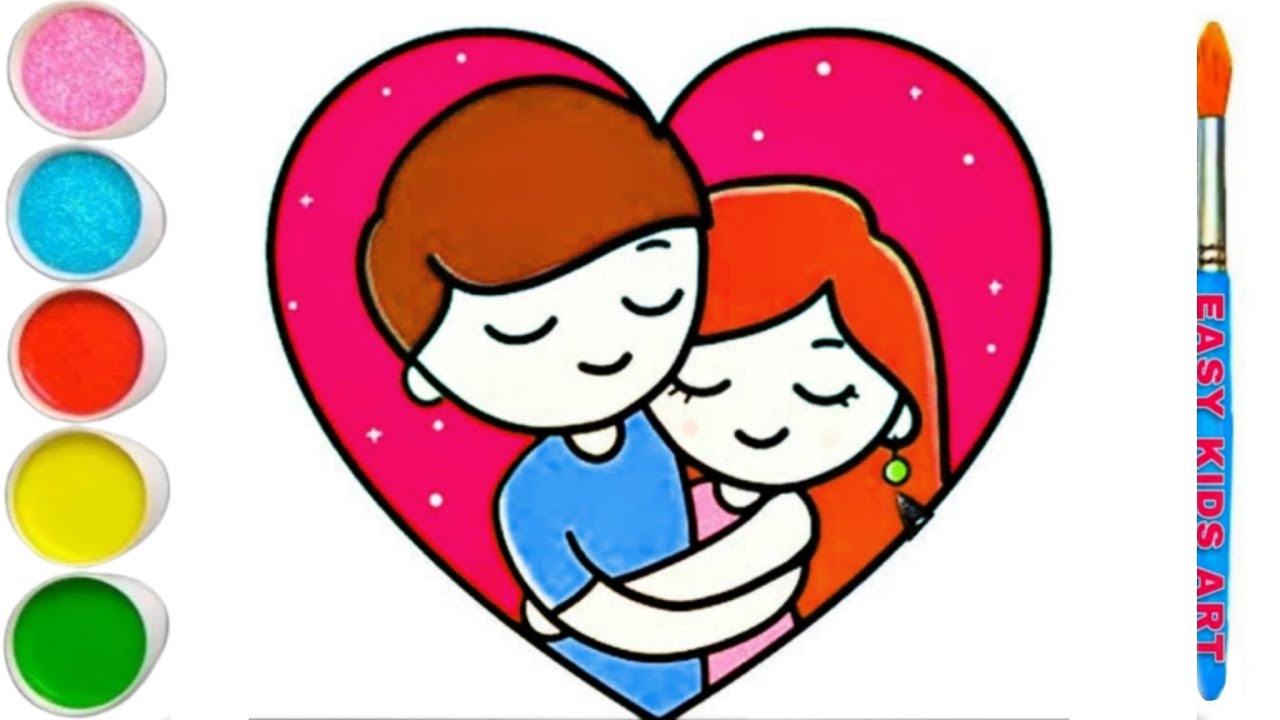 Drawing the Cutest Couple: A Kid-Friendly Step-by-Step Guide!