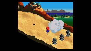 Super Mario RPG (SNES) - Mini-Games - Beetle Race screenshot 5