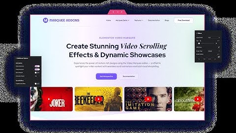 Infinite Scrolling Carousel in Elementor | Images & Videos with Media Marquee