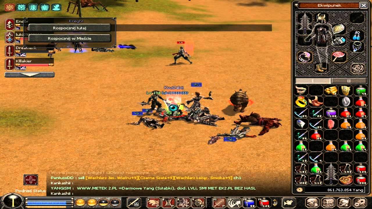metin2 pandora. zabawa z gildia utrusteed ;)