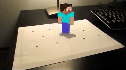 Blender Minecraft Motion Track Test