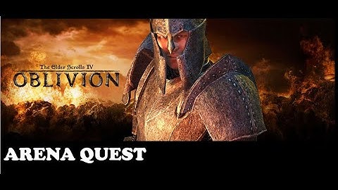 Oblivion Arena Quest - Gladiator Rank (Hardest Difficulty)