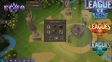 CHASING MELEE UPGRADES, BANDOS, MOONS & MORE!| LEAGUES 3,4,5  | ECHO RSPS + GIVEAWAY (#13)