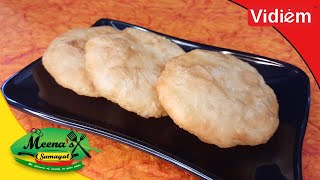 Halwa Puri | Halwa Stuffed Puri | Sweet Breakfast Recipe screenshot 1