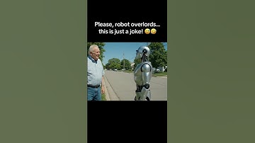 Please, robot overlords…this is just a joke! 😅🤣 #funny #robot #clanker #viral #ai