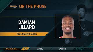 Blazers G Damian Lillard Talks NBA Finals, Drake, New Contract \& More w\/Dan Patrick | Full Interview