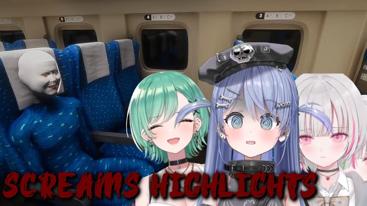 VSPO girls horror game reactions [VSPO eng sub]