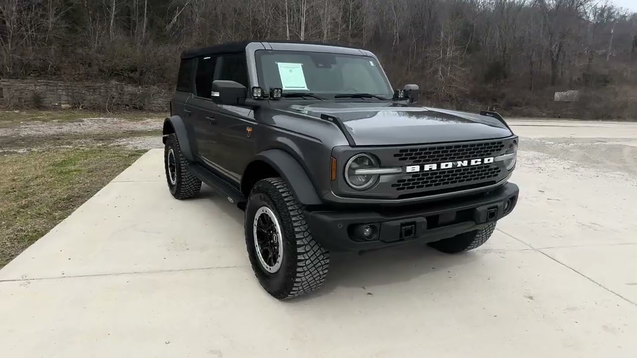 2022 Ford Bronco Badlands Advanced w/ SASQUATCH PKG at Auto Pro Nashville, Stock#: A93179