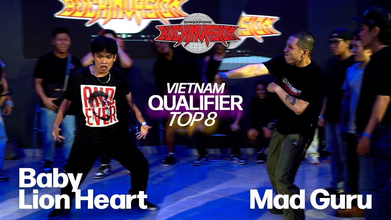 BABY LION HEART VS MAD GURU | BUCK INVASION 4: VIETNAM QUALIFIERS | TOP 8