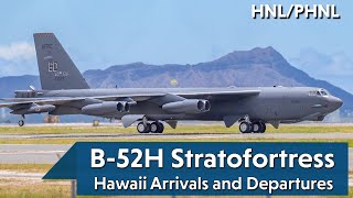B-52H Stratofortress - Hawaii Arrivals and Departures