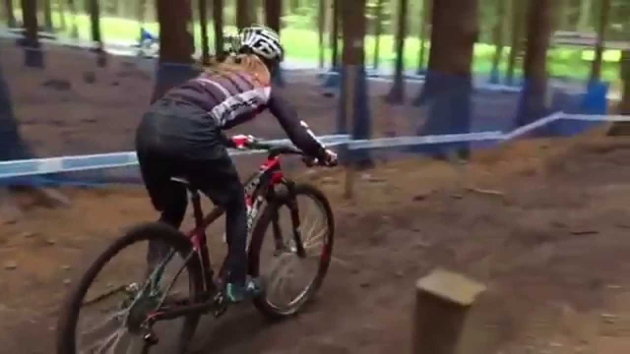 AMG ROTWILD racer Sofia Wiedenroth in Nove Mesto