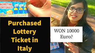 I Purchased Lottery Ticket Of 320Rs To Win 10000 Euro.