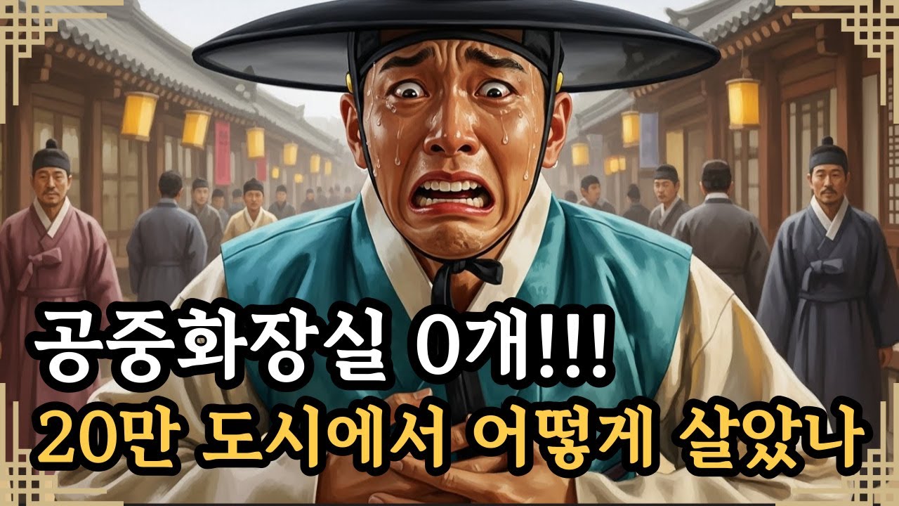 [한국사] 조선시대, 길거리에서 화장실이 급하면 어떻게 했을까ㅣ더럽지만 재밌는 조선시대 화장실 이야기ㅣ정사ㅣ야사