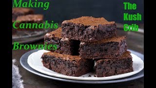 How to make Cannabis Brownies----TheKushCrib----#tkc #weed #strainview