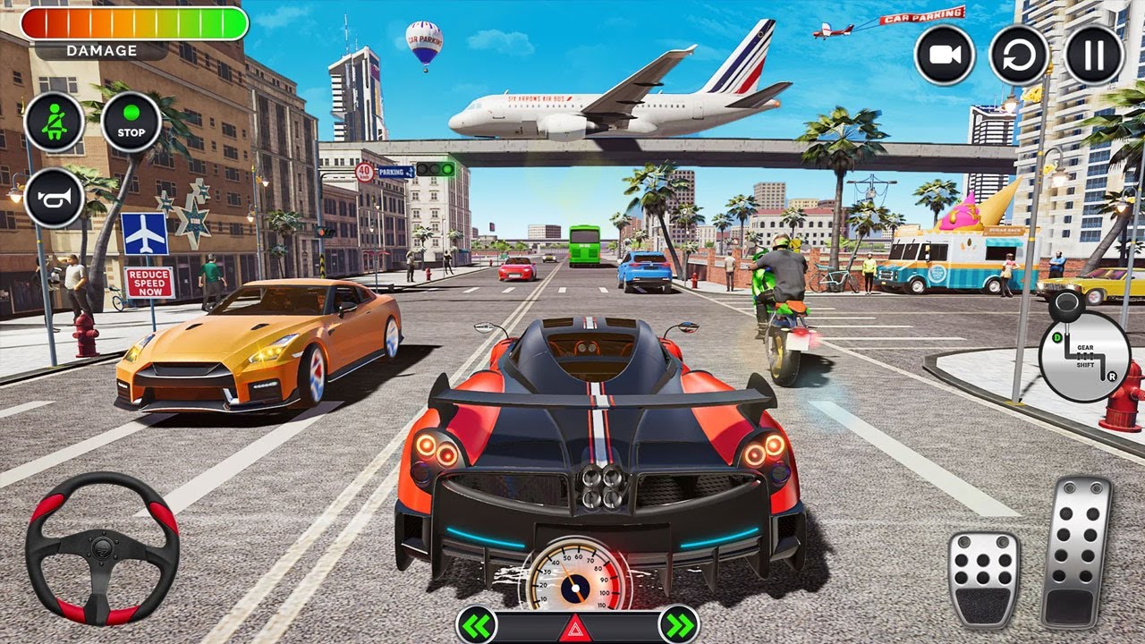 Car Games City Driving School | Impossible Ramp Car Stunt Driving Android GamePlay  