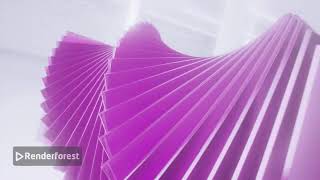 VTV16 Ident Swirilng Edgy Shapes intro 