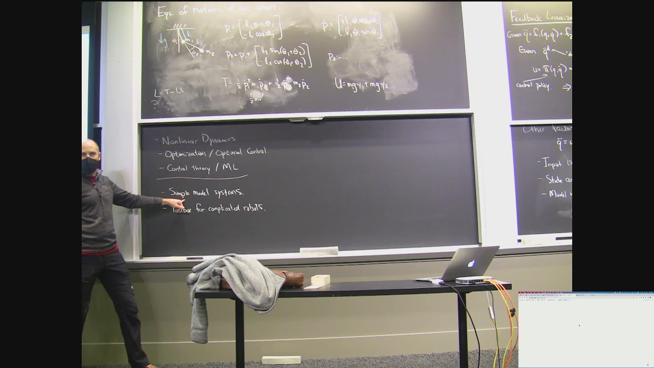 Lecture 1: MIT 6.832 Underactuated Robotics (Spring 2022) | "Robot dynamics and model-based control"