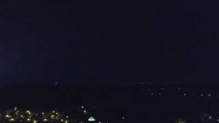 Drone Video of an intense thunderstorm