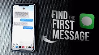 How to See First iMessage without Scrolling (multiple methods)