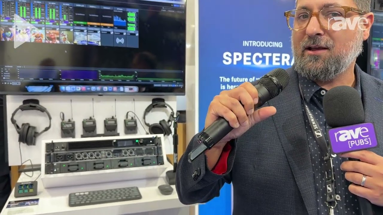 InfoComm 2026: Sennheiser Talks About SKM Series Handheld Wireless Transmitter for Spectera