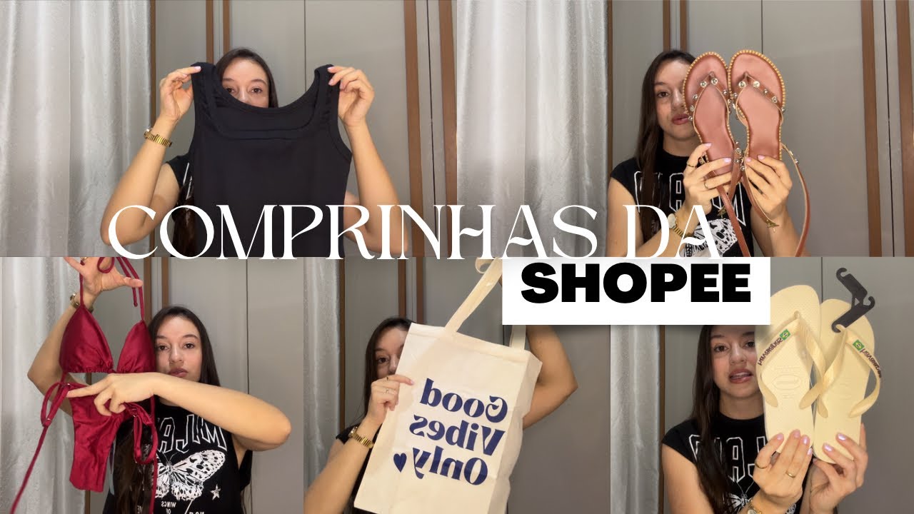 COMPRINHAS DA SHOPEE  | Larissa Nascimento