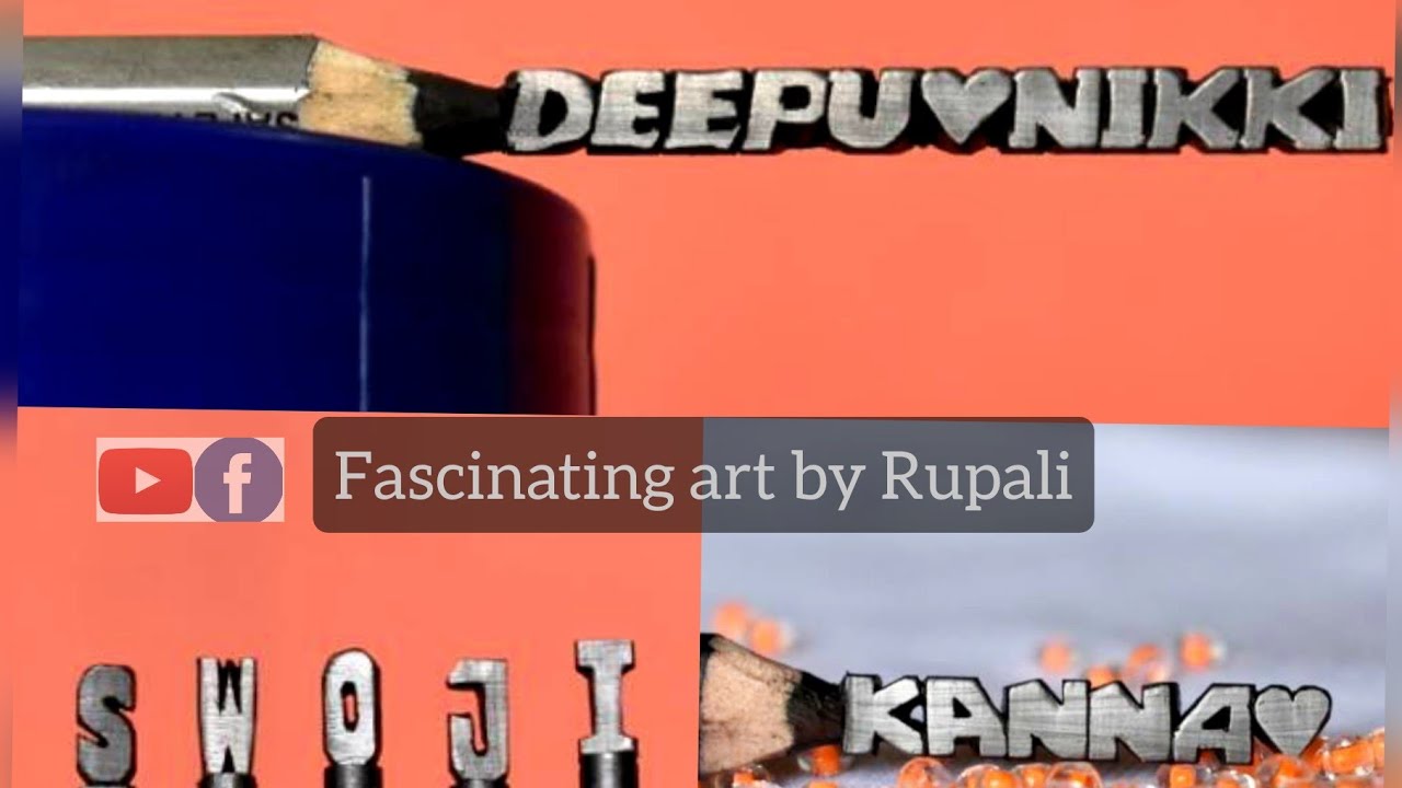 🔴Live-Pencil carving || pencil shaving||Microart