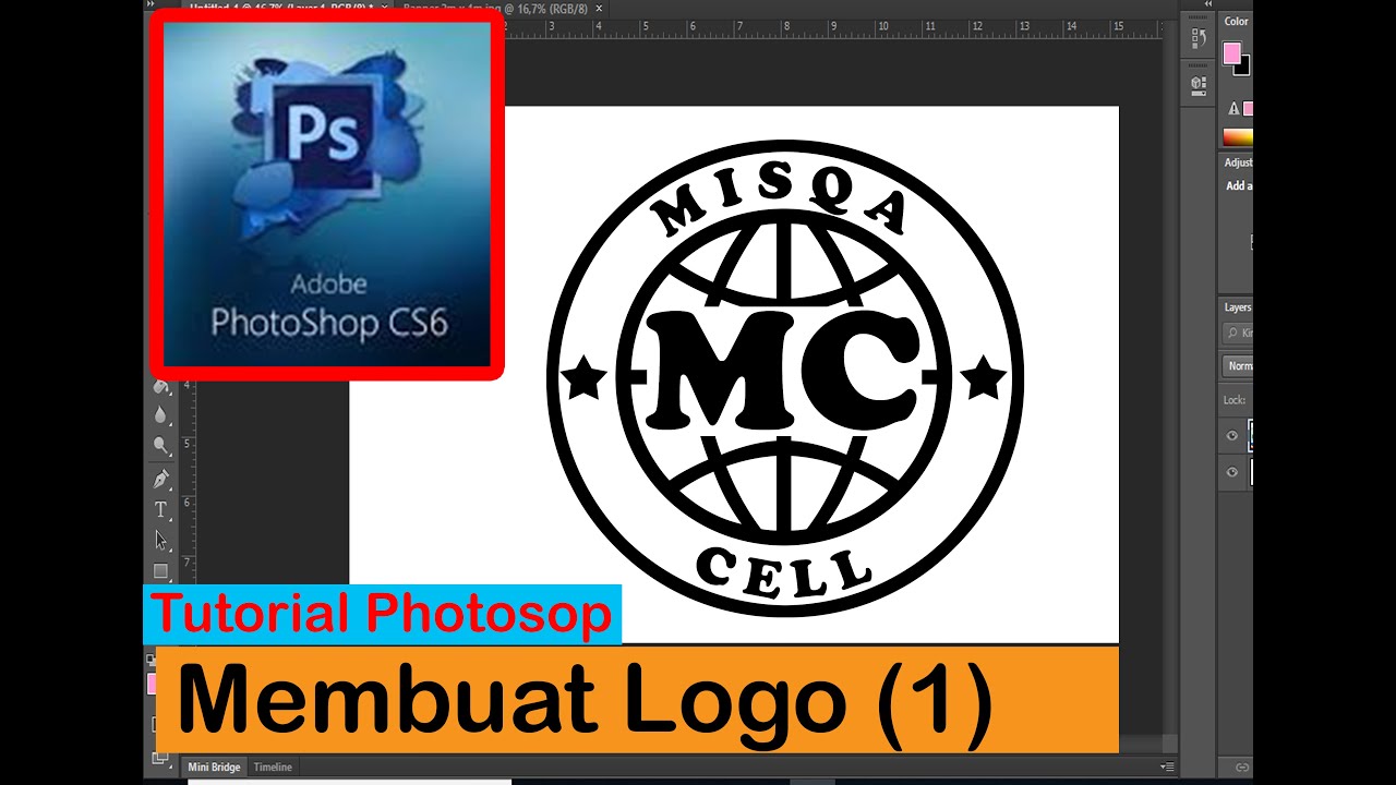  Desain  Logo Untuk Jual  Pulsa  Menggunakan Photoshop YouTube