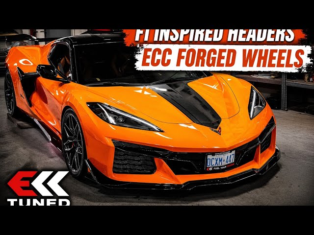 F1-Inspired Headers + Custom Wheels = WILD C8 Z06 Build - YouTube