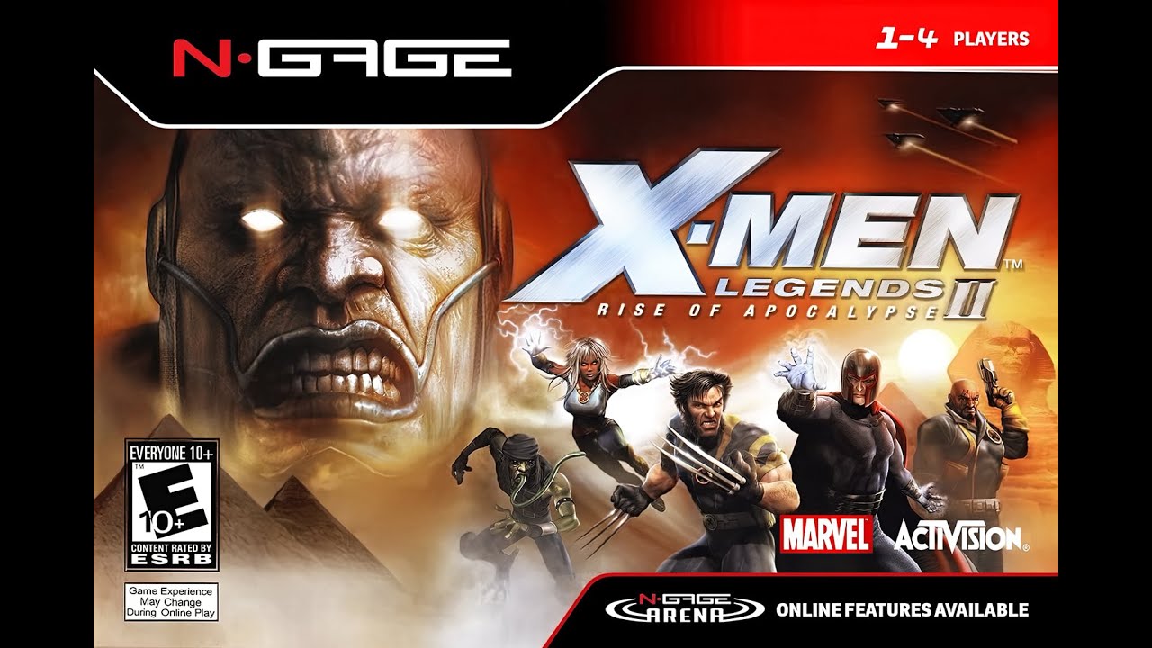 X-Men Legends II: Rise of Apocalypse - Full Walkthrough! [N-Gage Symbian] (Nokia 2004)