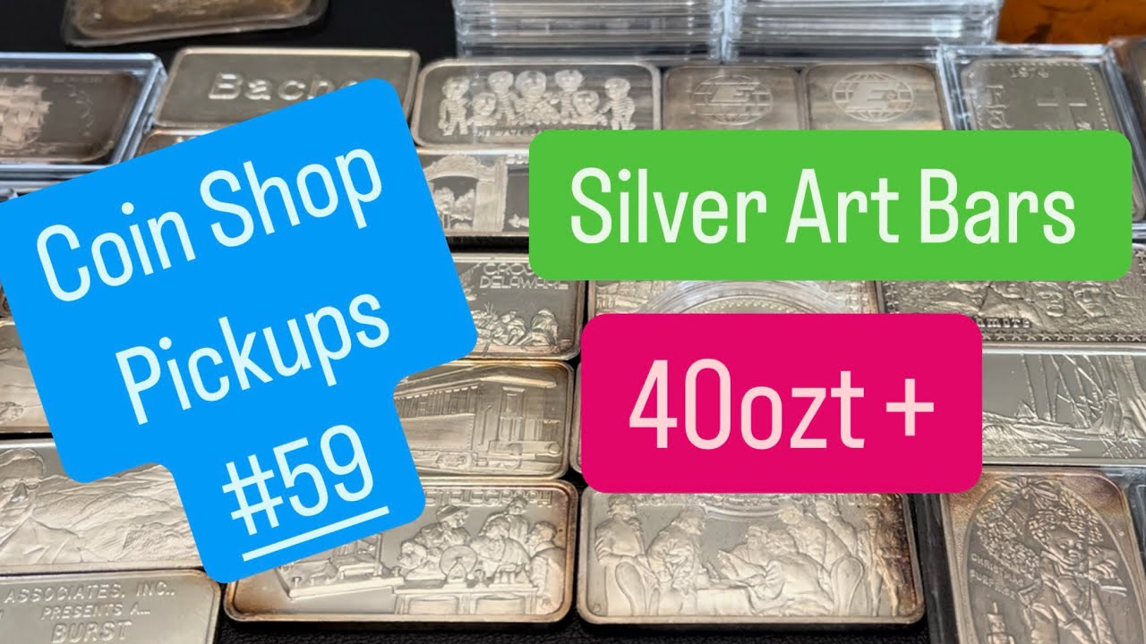 Hunting Silver Art Bars Silver Pickups #59