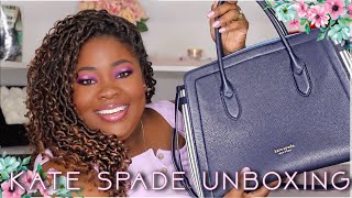 Katespade Knott Medium Saddle Bag Unboxing #katespade