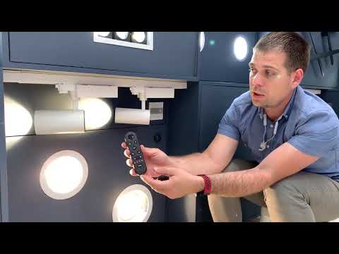 Серия светильников NOVOTECH коллекции GESTION - видеообзор. Как привязать пульт.