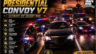 Presidential Convoy V7 🚔 | GTA SA Android New mod 