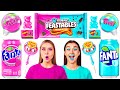 Pink Food vs Blue Food Color Challenge | Crazy Challenge by TaTaRa