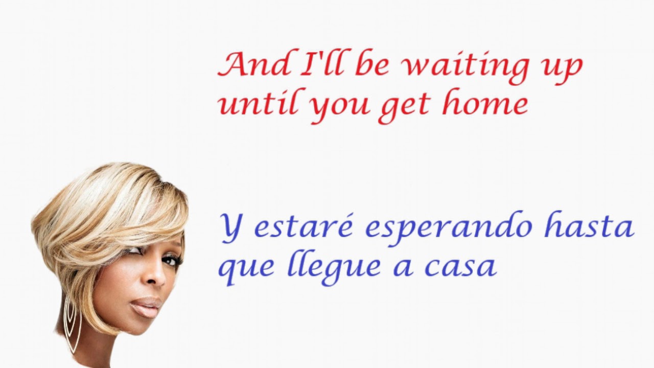 Karaoke Mary J Blige with vocals Learn Spanish/English through