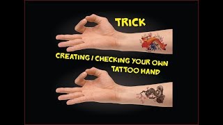 Coreldraw tutorial How To CREATE YOUR OWN TATTOO HAND TRICKY TIPS screenshot 5