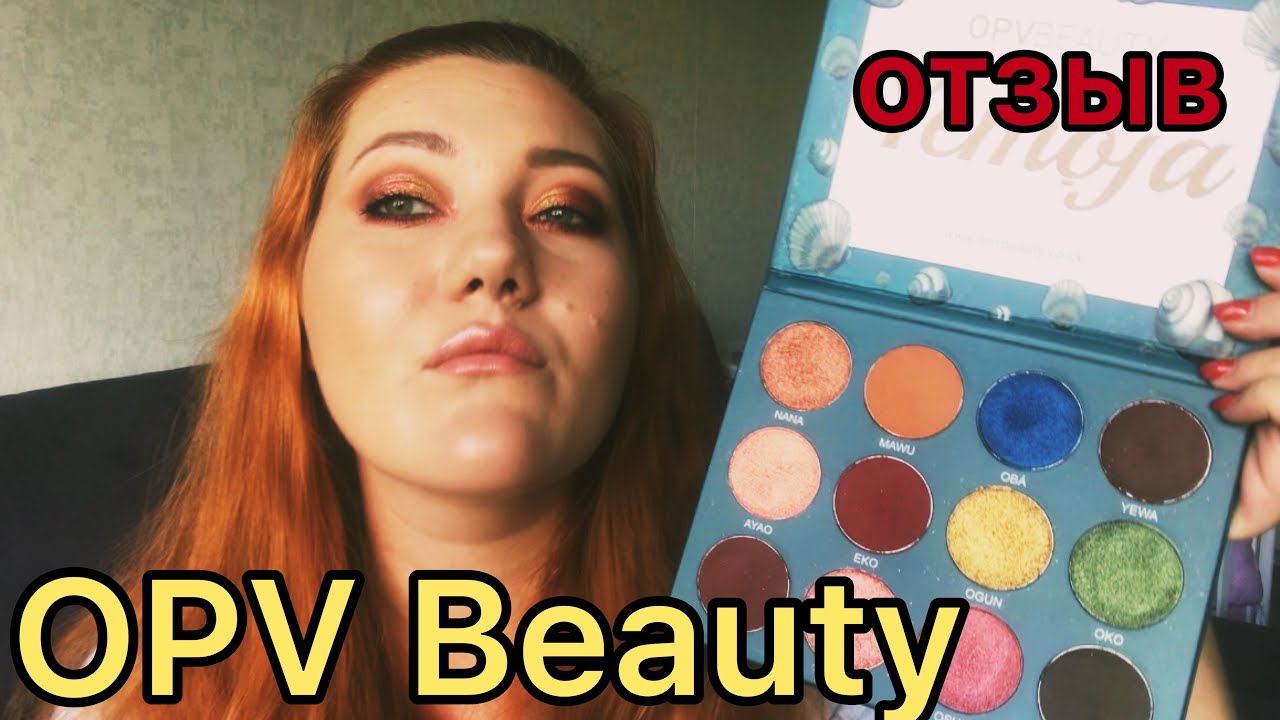 Обзор палетки OPV Beauty / макияж + свотчи 🌸