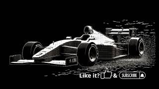 Racing Cars in ASCII Style