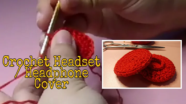 Learn to Make a Stylish Crochet Headset Cover