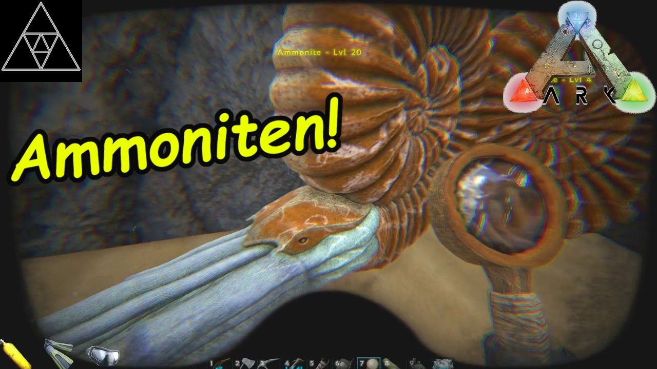 ARK Update 255.0 Pheromone Darts! Ammoniten mit Crowd Control! YouTube