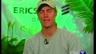 Lleyton Hewitt - CNN Interview (March 2001)