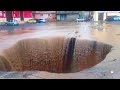 Severe floods in Italy. Crotone flood, Calabria. / Natural Disasters. Bad Weather and Сlimate