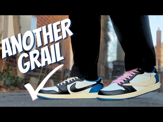 WE GOT ANOTHER SNEAKER GRAIL! | Travis Scott x Fragment x Jordan 1