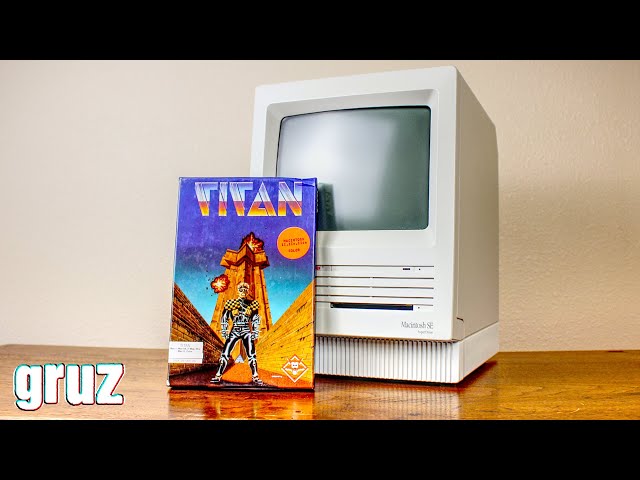 Ripping a Lost Vintage Mac Game from 1989 - Titan by Titus