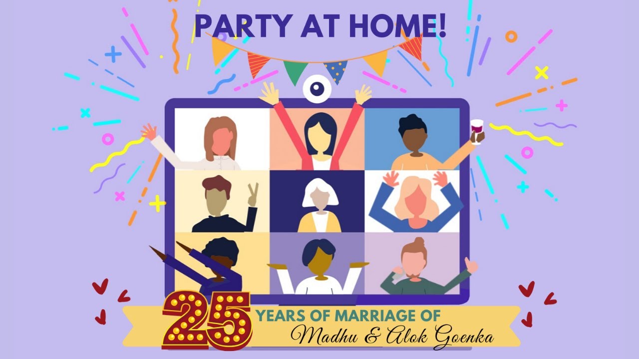 25th Anniversary Zoom Party YouTube