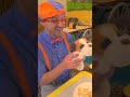 Eating snacks with our puppy friend 🐶#blippi