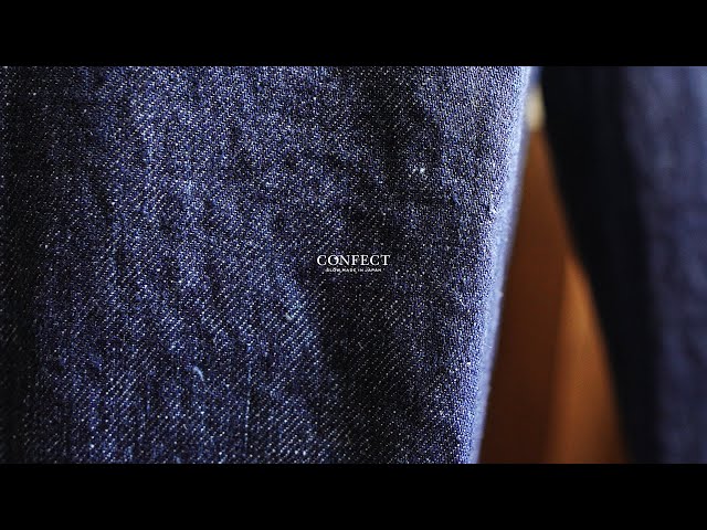 Experience CONFECT Clothes】12.5ozリネンデニムトラウザーズ - YouTube