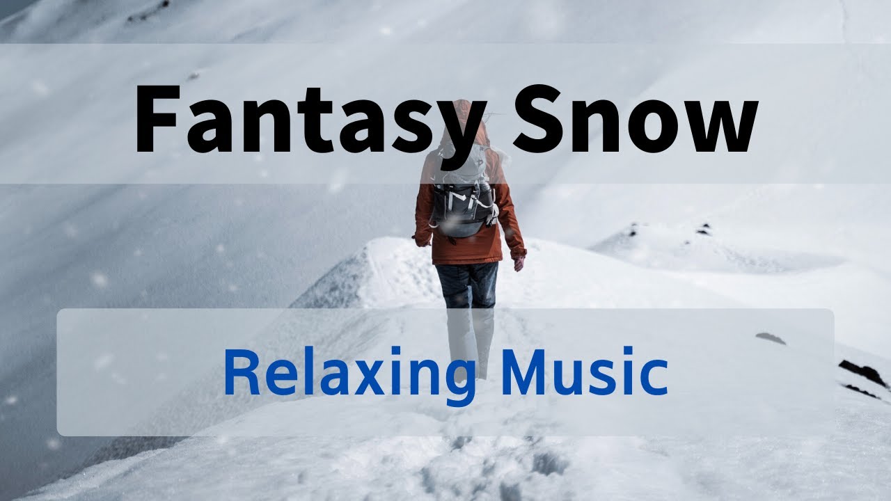 Black Screen Winter Sound Natural sound, relaxing music, soothing