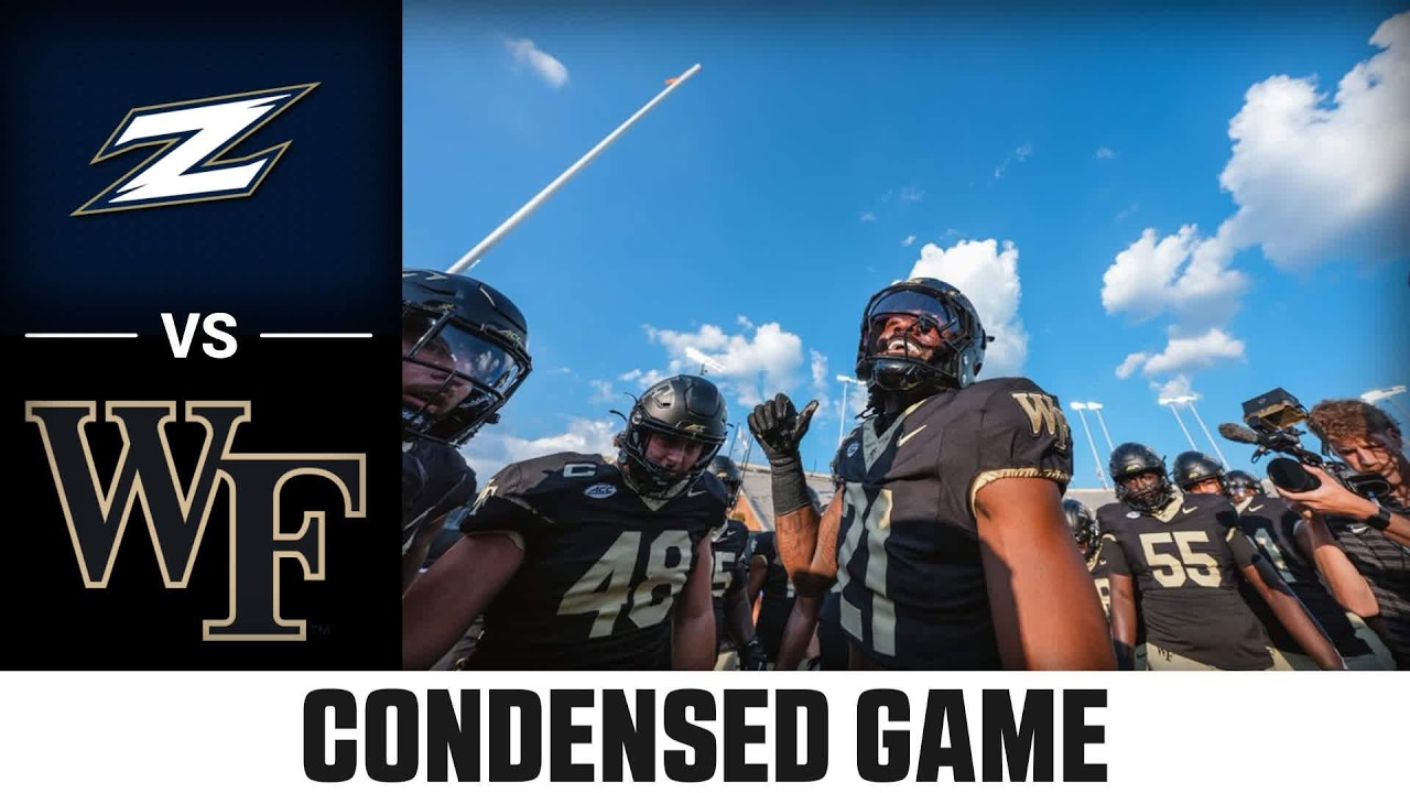 Akron vs. Wake Forest Condensed Game | 2026 ACC Football