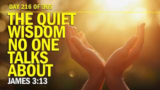 TRUE WISDOM IS QUIET | Daily Devotion & Prayer Worship  #wisdom #quiet
